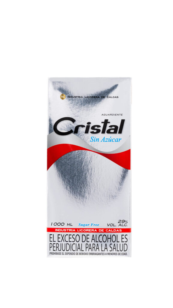 Aguardiente Cristal Sin Azúcar Tetrabrick