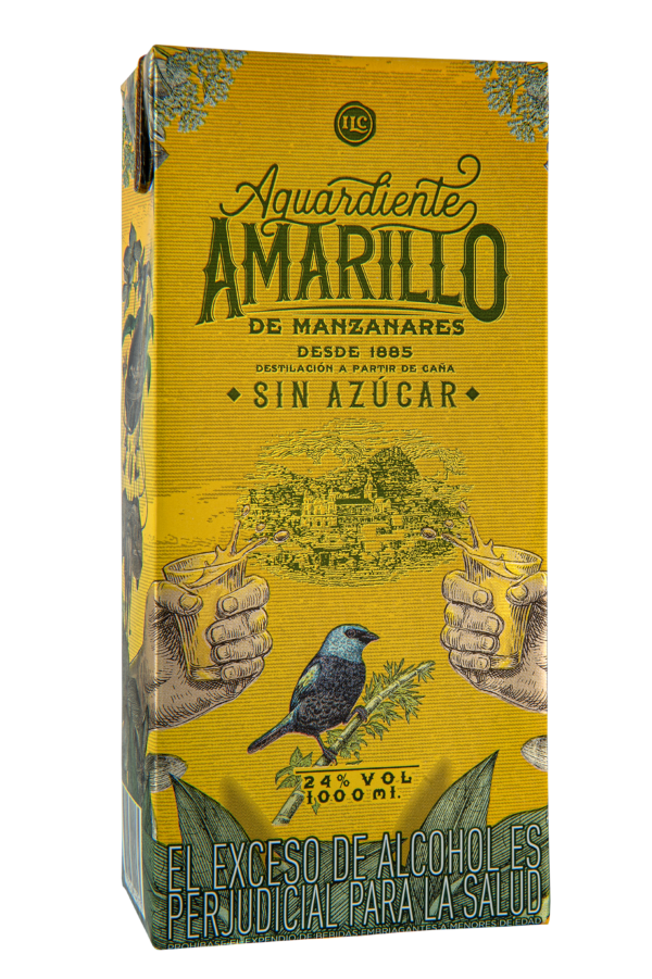 Aguardiente Amarillo de Manzanares Tetrabrick