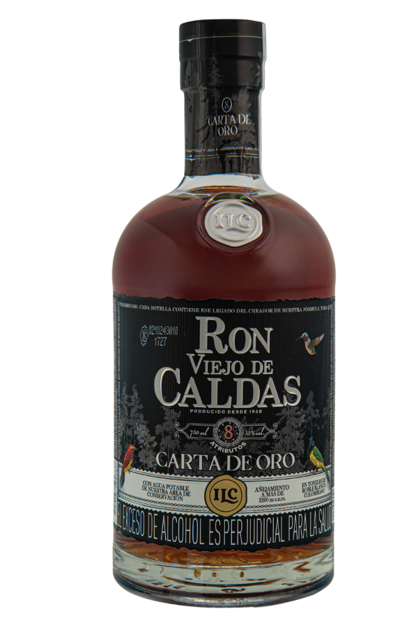 Ron Viejo de Caldas Carta de Oro